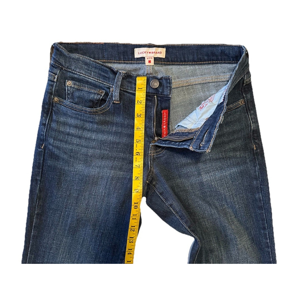 Lucky Brand Jeans Sweet Mid Rise Boot Womens Size 4 / 27 R Blue Western Jeans - Picture 7 of 16